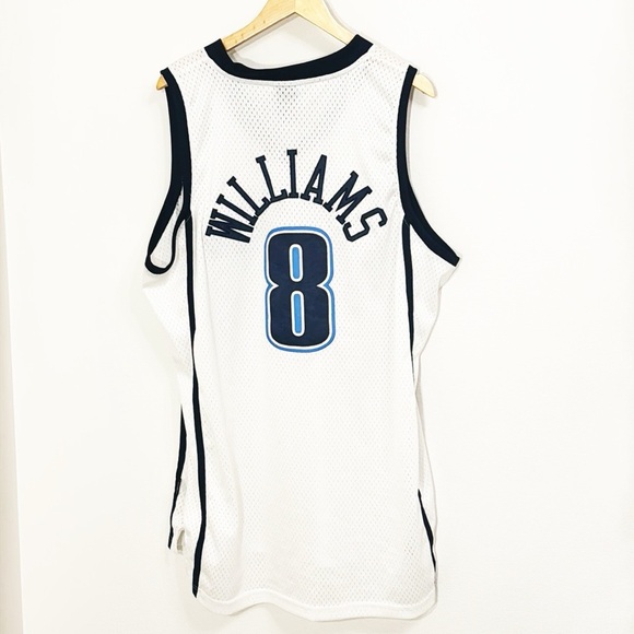 Adidas JAZZ NBA #8 Team Jersey “Williams” Size Large Like New! - Picture 4 of 8